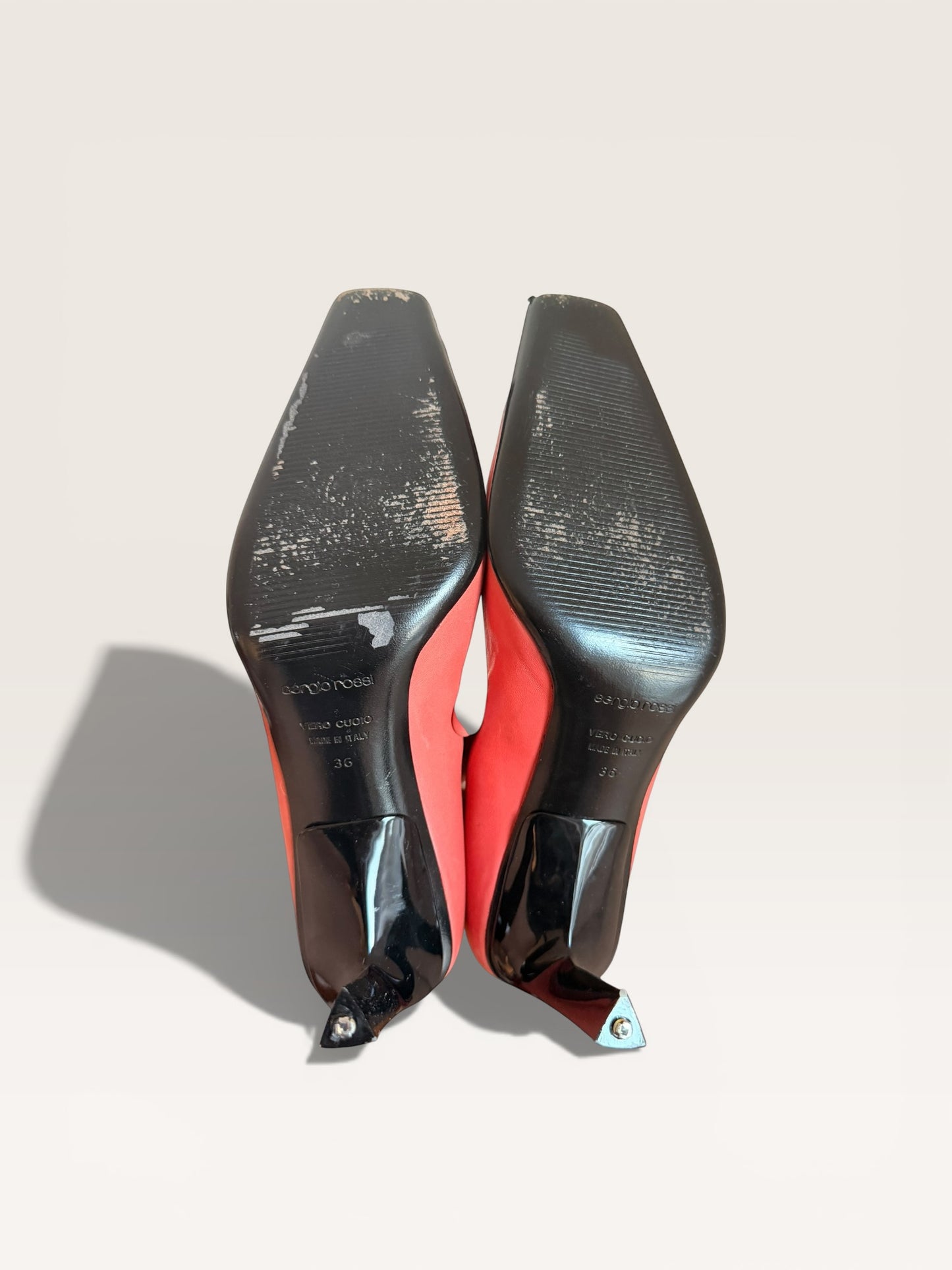 Sergio Rossi Leather Heels