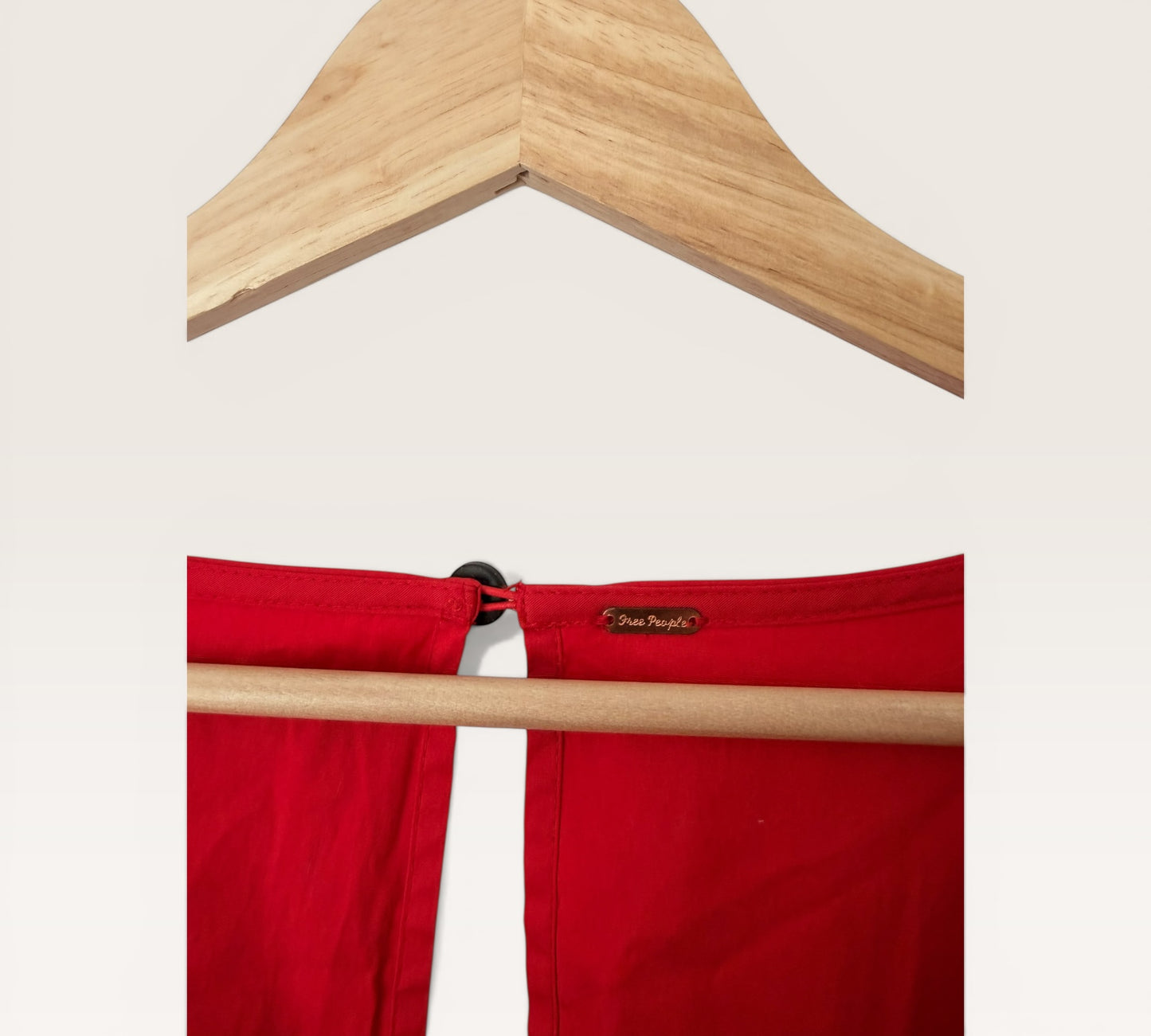 Free People Red Cotton Skort/Dress