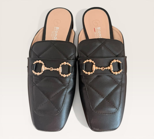 Blondo Leather Mules - waterproof