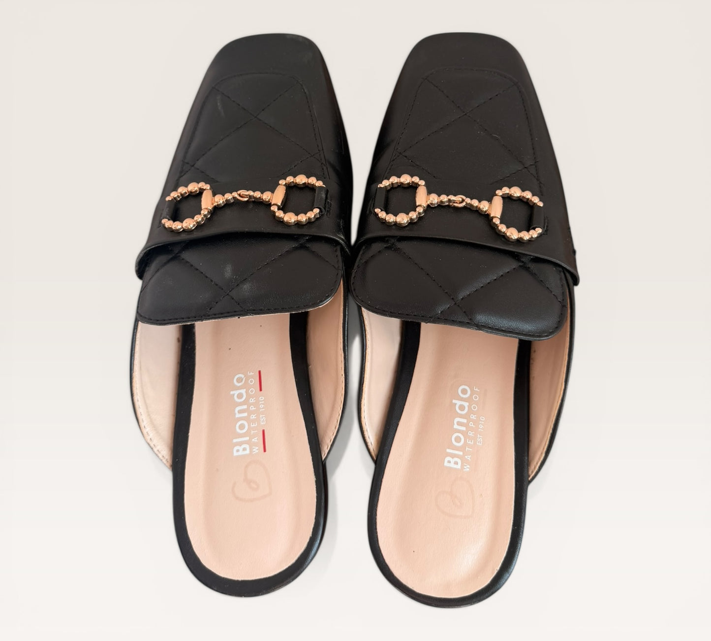 Blondo Leather Mules - waterproof