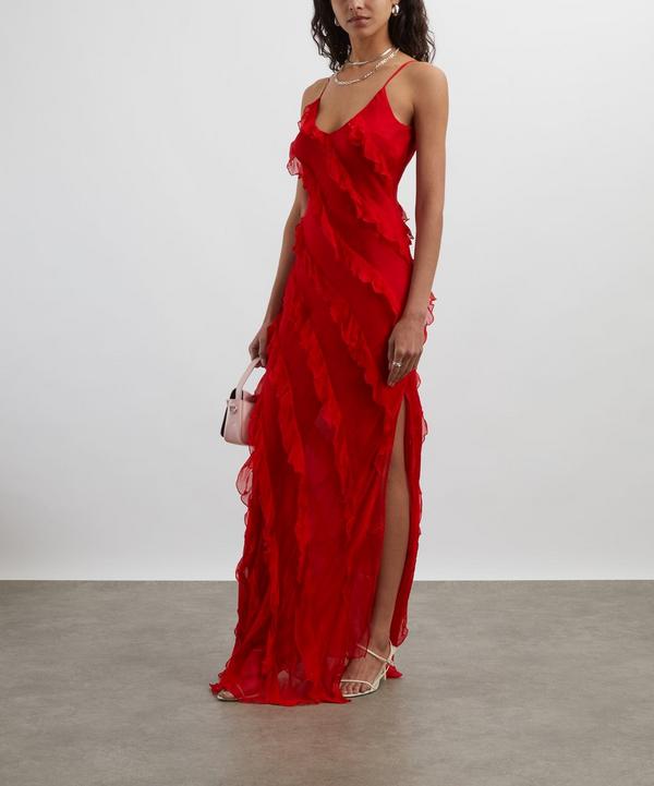 Cecilia Silk Chiffon Gown