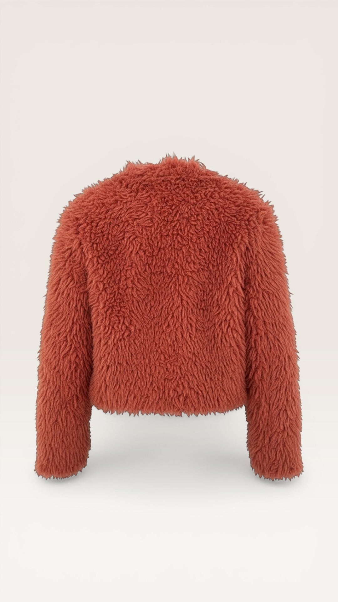 Billabong Pink Faux Fur Coat